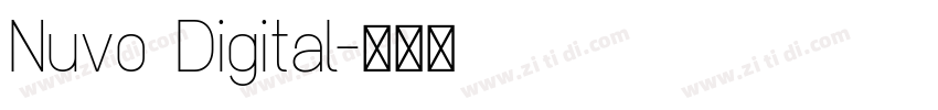 Nuvo Digital字体转换 Nuvo Digital字体转换